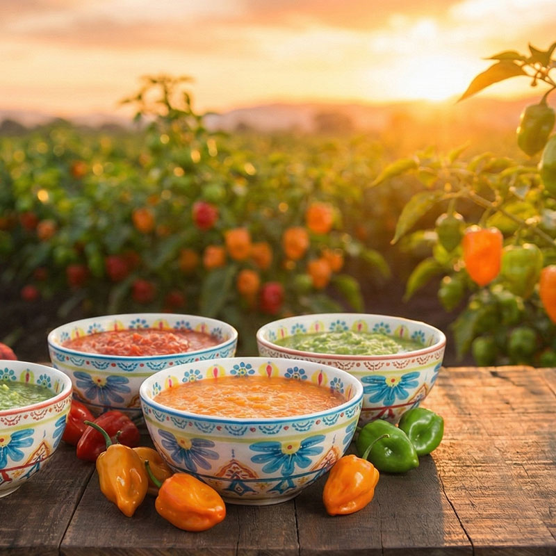 Caja de Puré de Habanero YAAKUNA de 10 kg